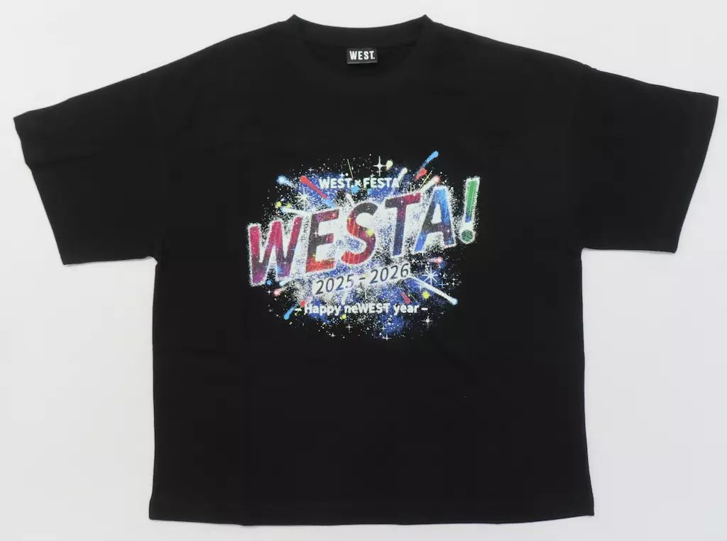 中古】Tシャツ WEST. WESTA! Tシャツ ブラック 「WEST. SPECIAL LIVE
