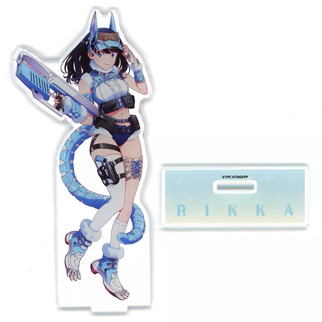 グリッドマン　モーリーオンライン　B賞　アクリルスタンド　宝多六花 中古】アクリルスタンド・アクリルパネル 宝多六花 BIGアクリル