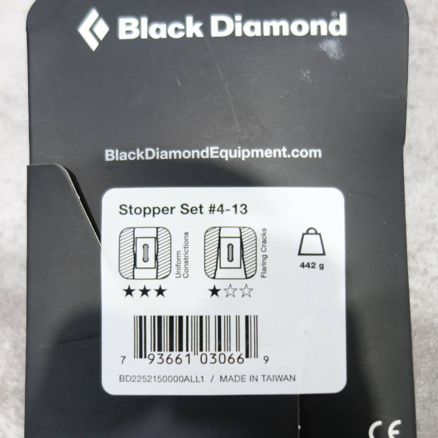 未使用 ブラックダイヤモンド Black Diamond ストッパー セット B 