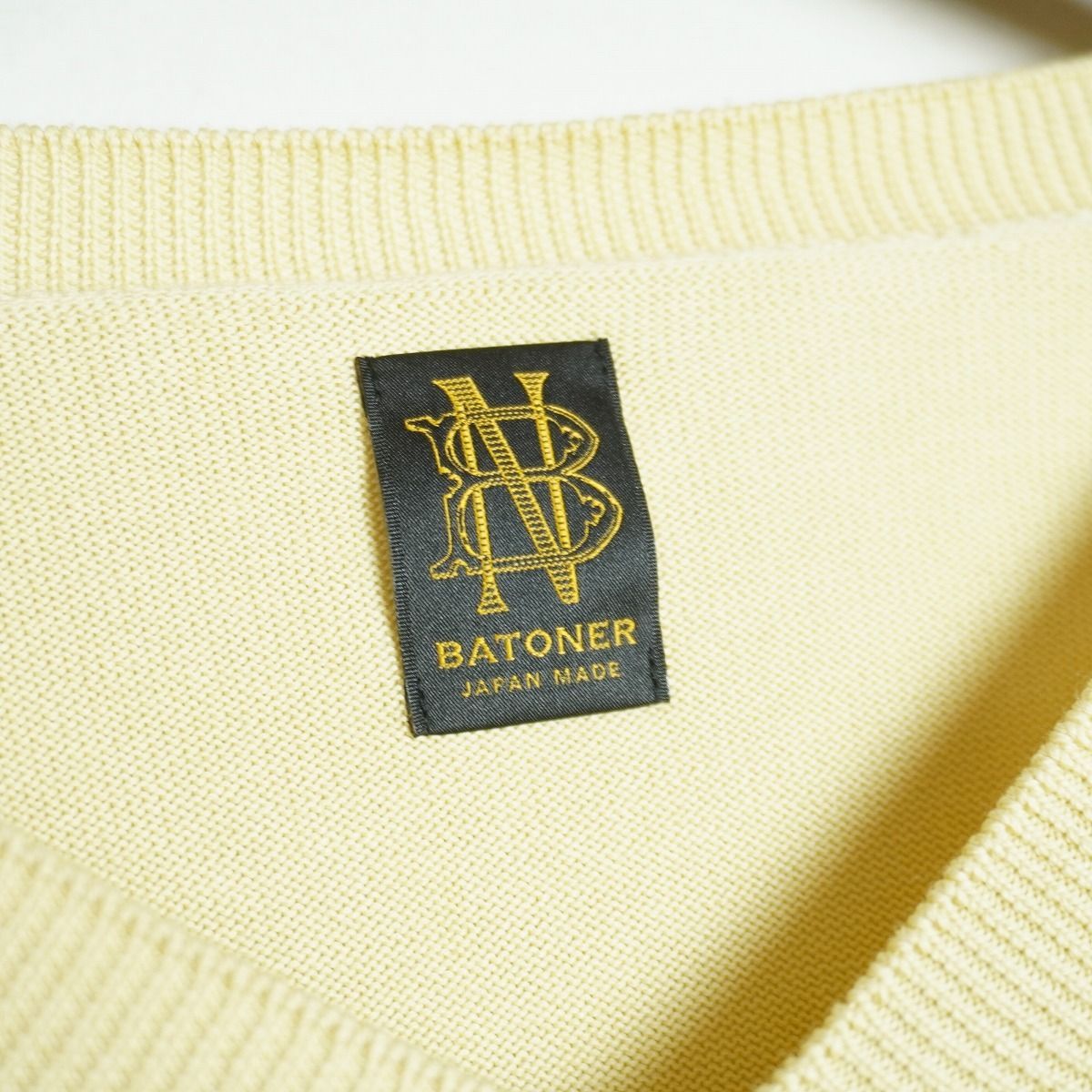 新品 26SS BATONER バトナー Caribbean Seaisland Cotton カリビアン