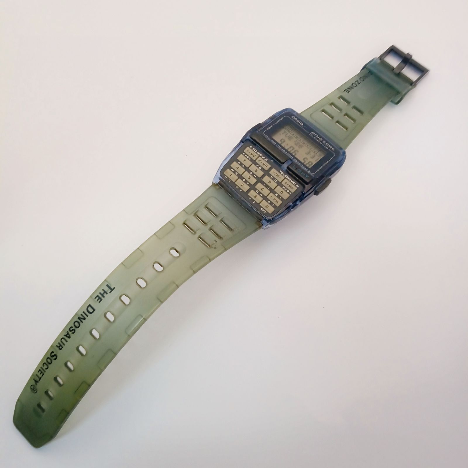 稼働 良品】0331-3 C ASIO DINO ZONE DBC-63 TELEMEMO50 カシオ データ 