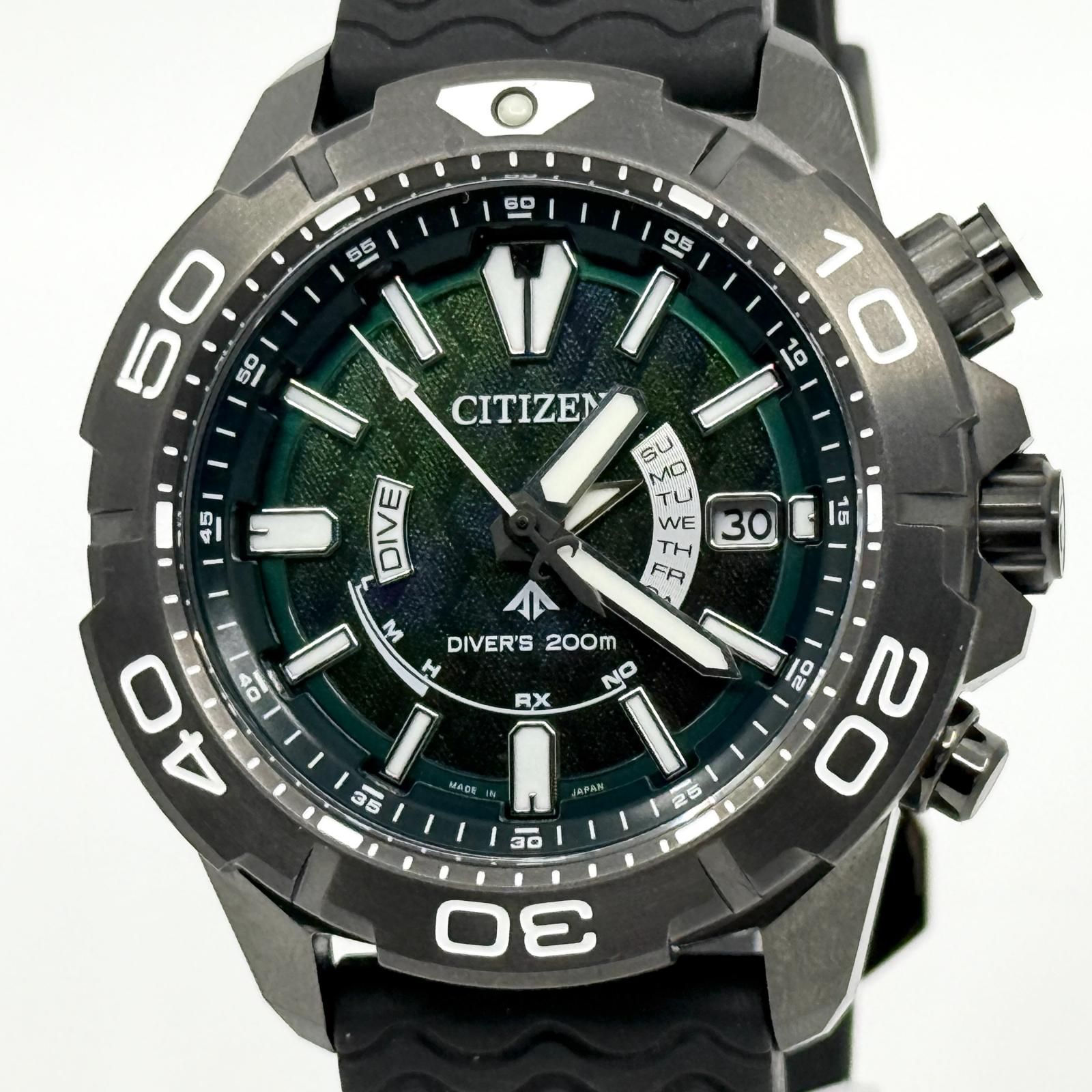 CITIZEN シチズン プロマスター ライトインブラック 2022 グリーン