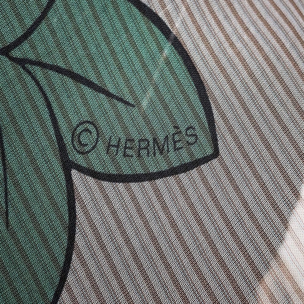 エルメス スカーフ カレ140 レオパード Les Leopard シルク HERMES