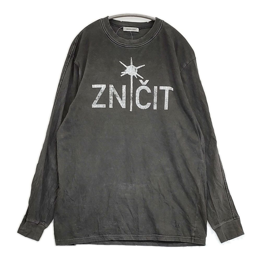 UNDERCOVER PREMENS cotton longsleeve Tee 定価24200円 ダメージ加工 