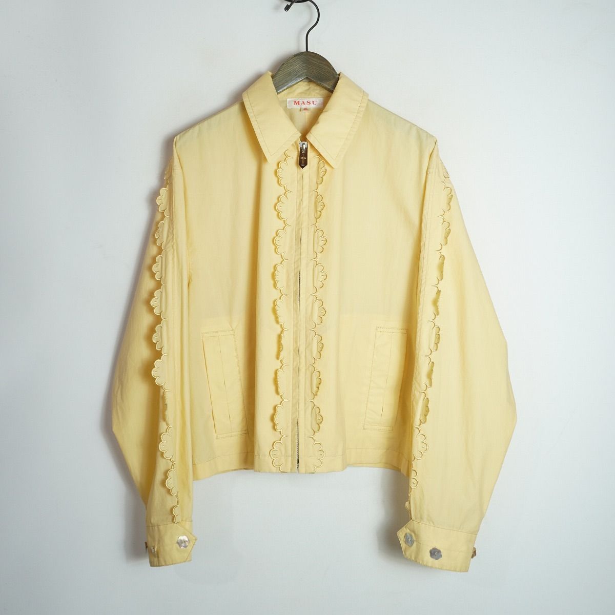 22SS MASU エムユーエスユー SCALLOP BLOUSON スカラップ ブルゾン