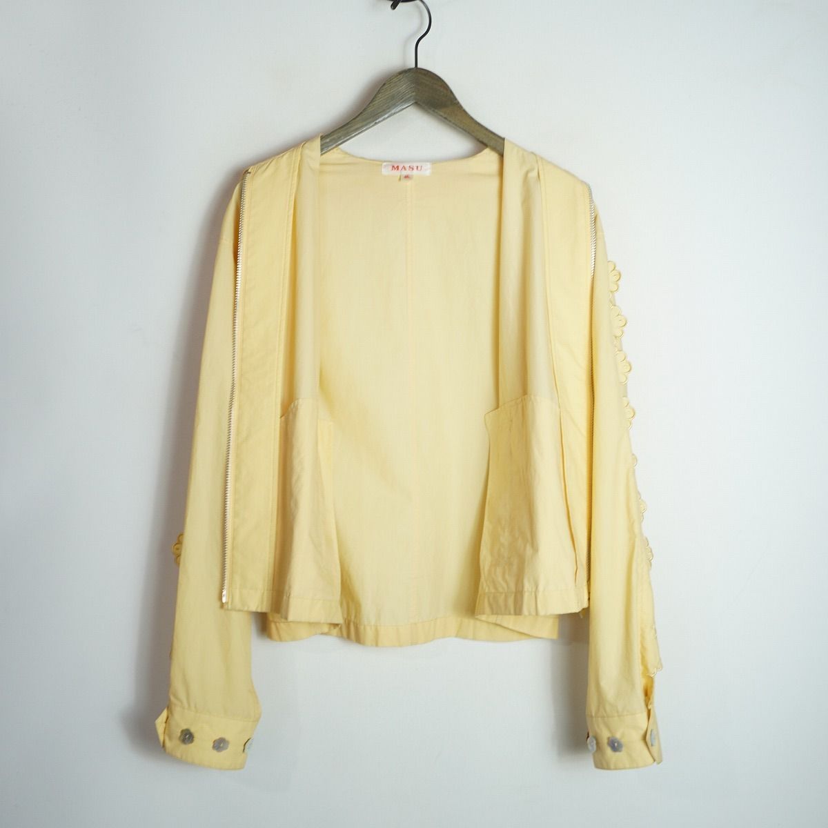 22SS MASU エムユーエスユー SCALLOP BLOUSON スカラップ ブルゾン