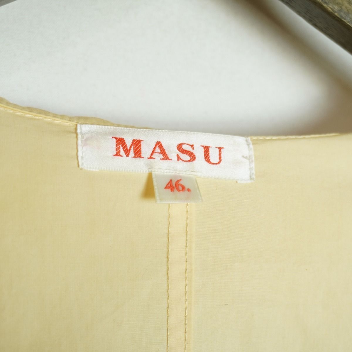 22SS MASU エムユーエスユー SCALLOP BLOUSON スカラップ ブルゾン