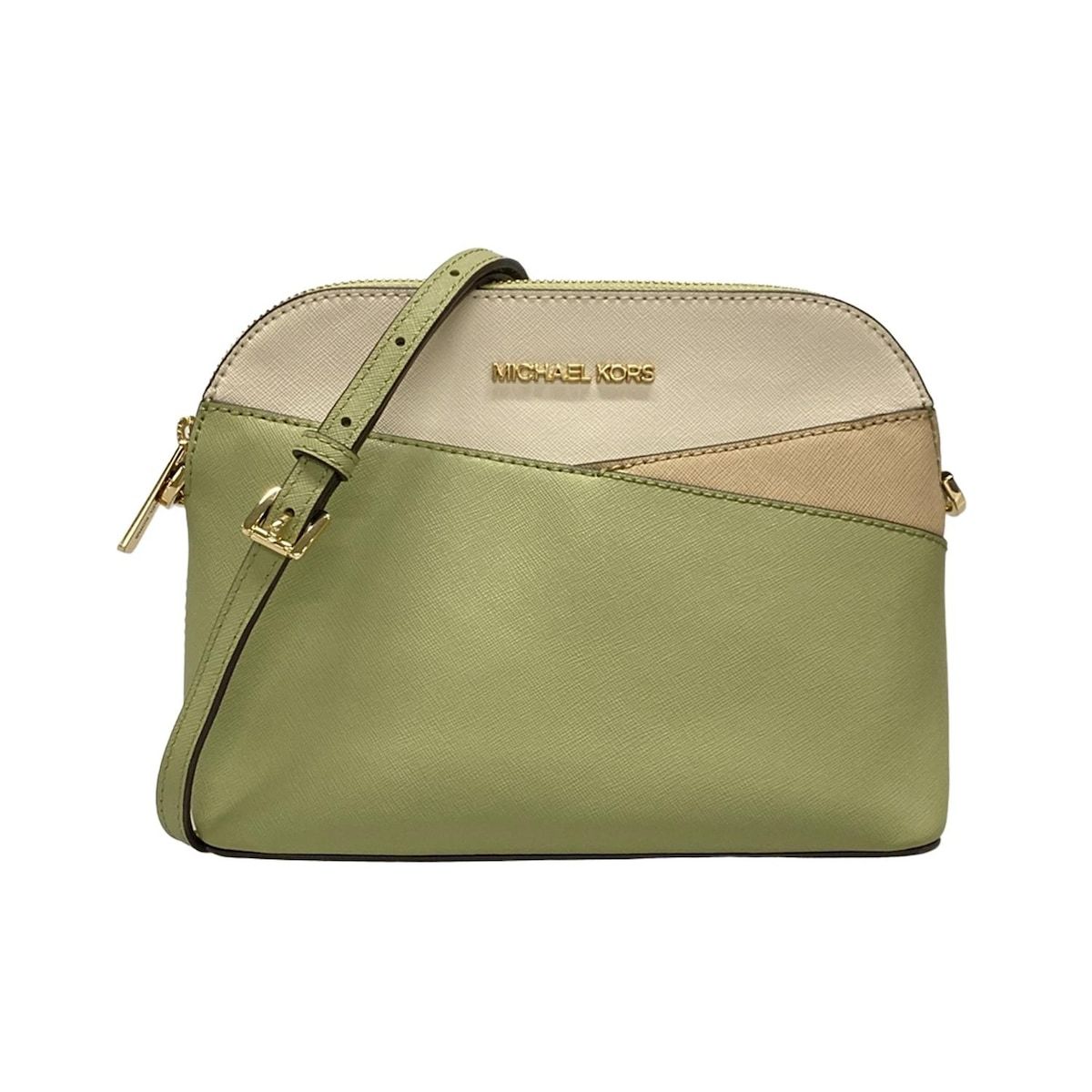 マイケルコース ショルダーバッグ美品 JET SET TRAVEL ドーム クロス 