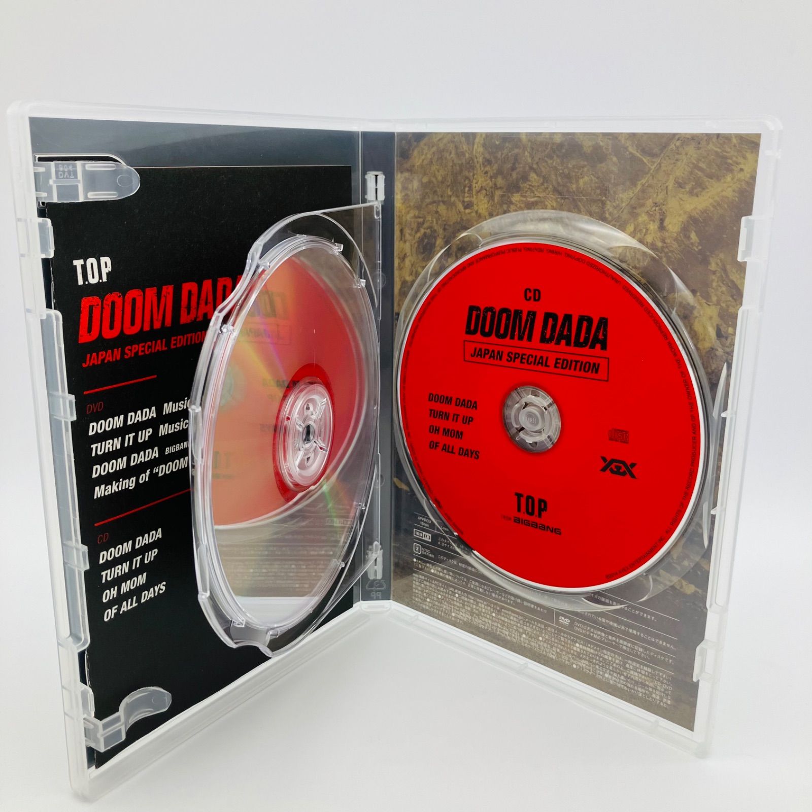 中古 DVD CD 洋楽 T.O.P （ FROM BIGBANG ) DOOM DADA JAPAN SPECIAL