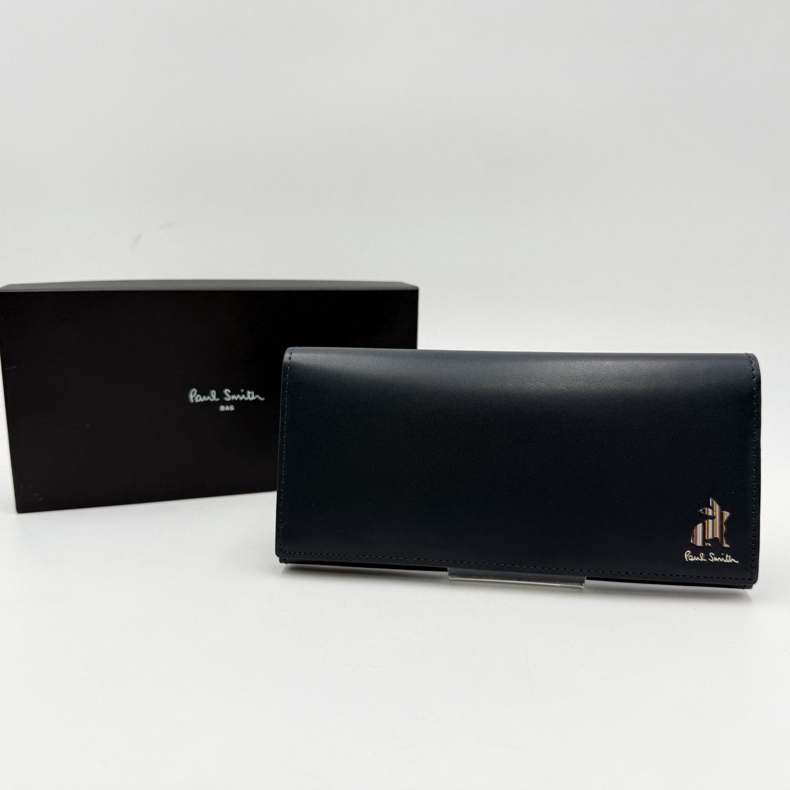 Paul Smith（ポールスミス）マーケトリーストライプラビット 長財布