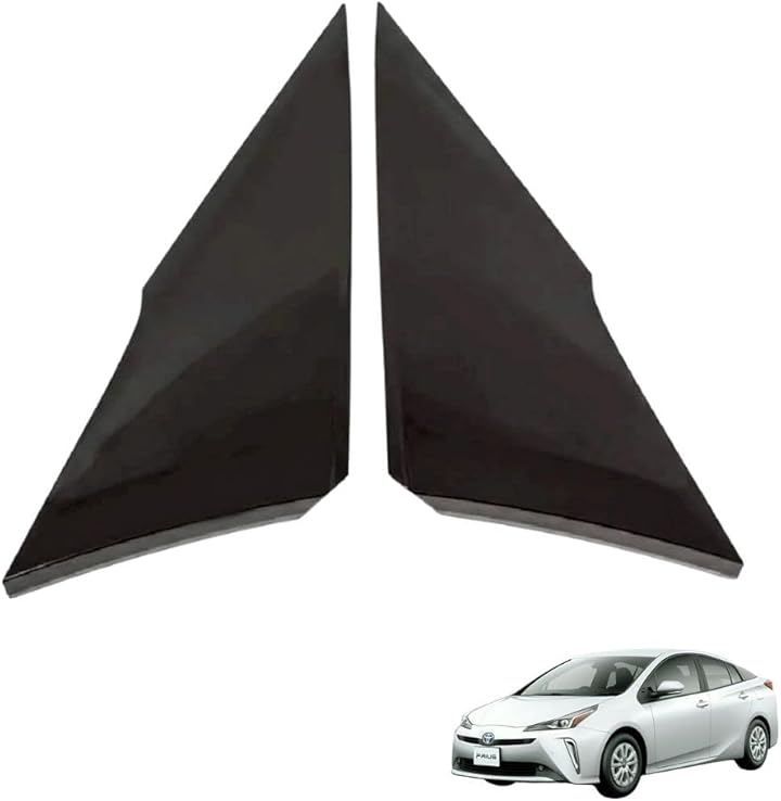 車 MORASTYLE トヨタ プリウス ピラーガーニッシュ 左右 ピアノブラック