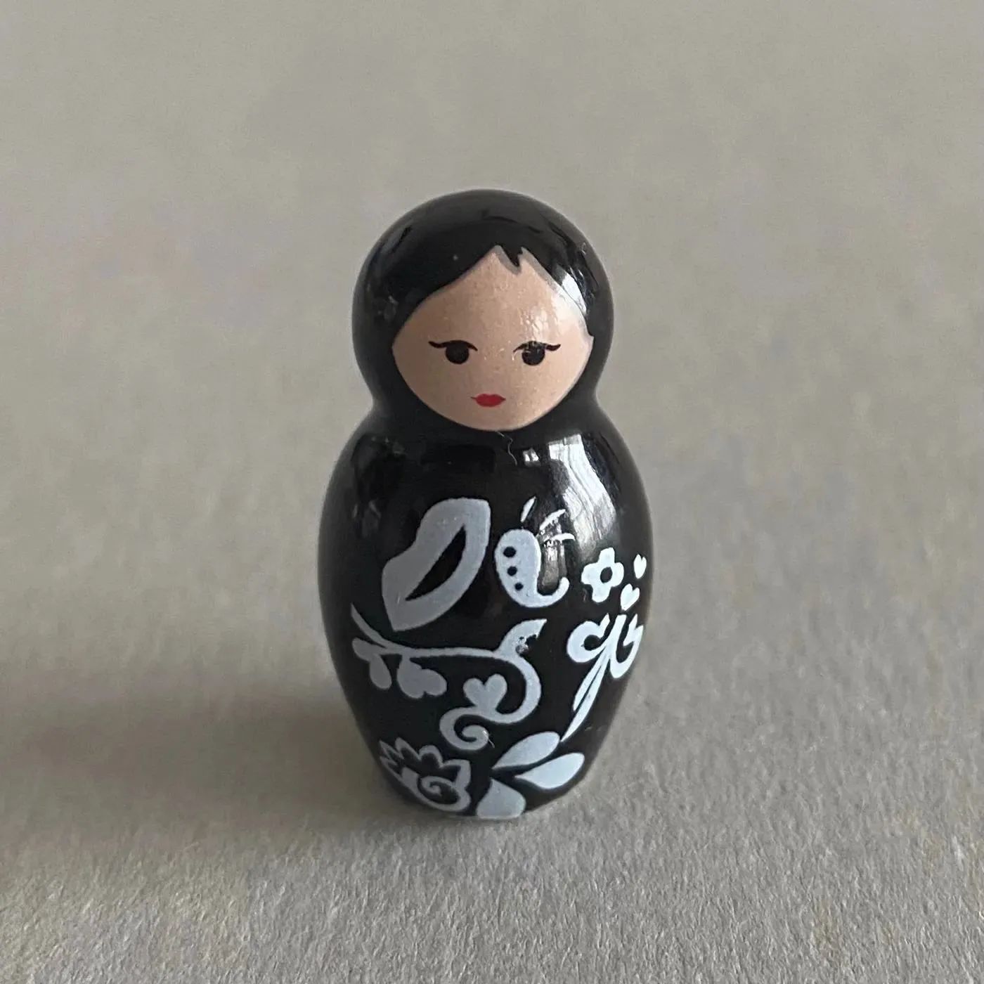 マトリョーシカのフェーブ／ロシア伝統人形／フランス雑貨／陶器 