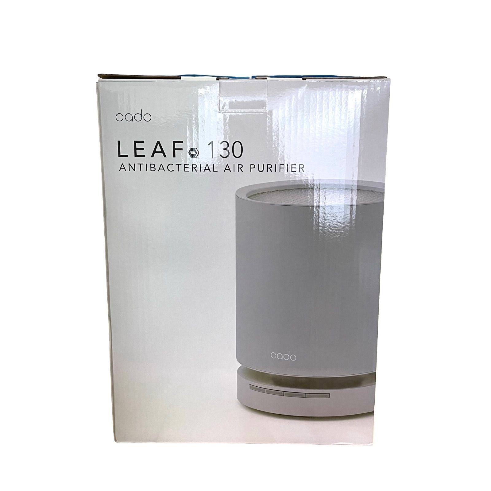 未使用】cado カドー 空気清浄機 LEAF 130 AP-C130 クールグレー 17畳