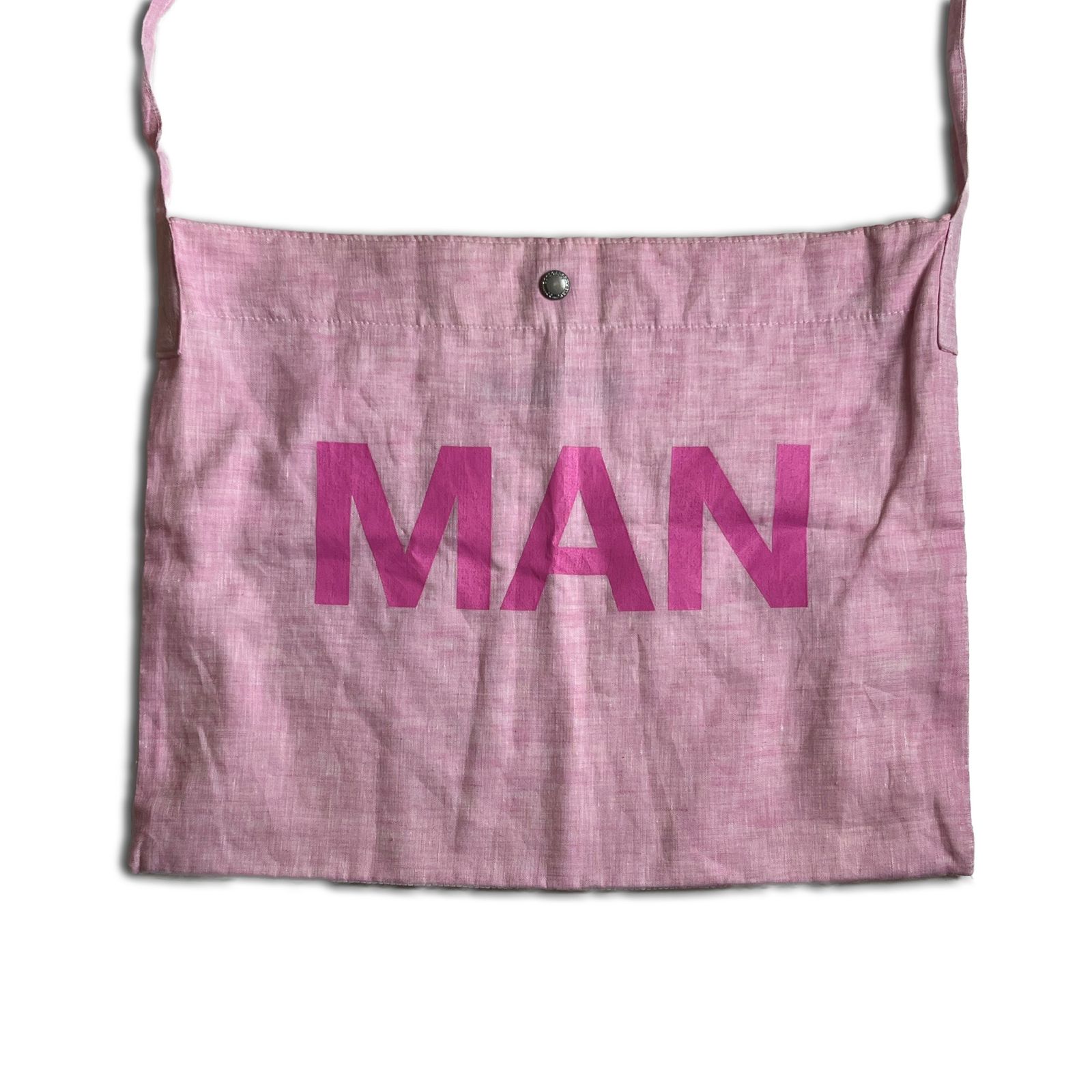 美品】JUNYA WATANABE COMME des GARCONS MAN リネンショルダーバッグ 