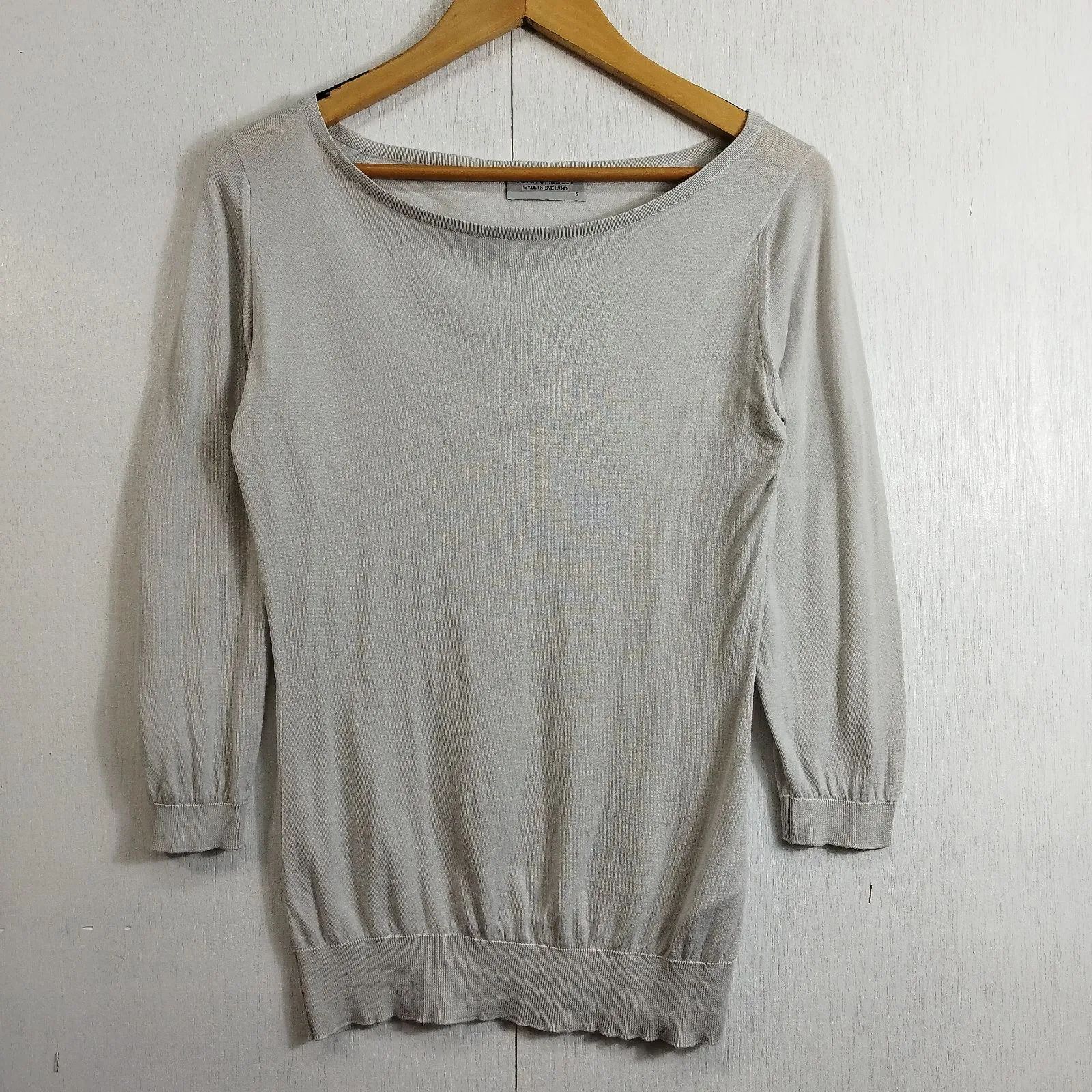 JOHN SMEDLEY ジョンスメドレー ニットソー 七分袖 カットソー ニット 