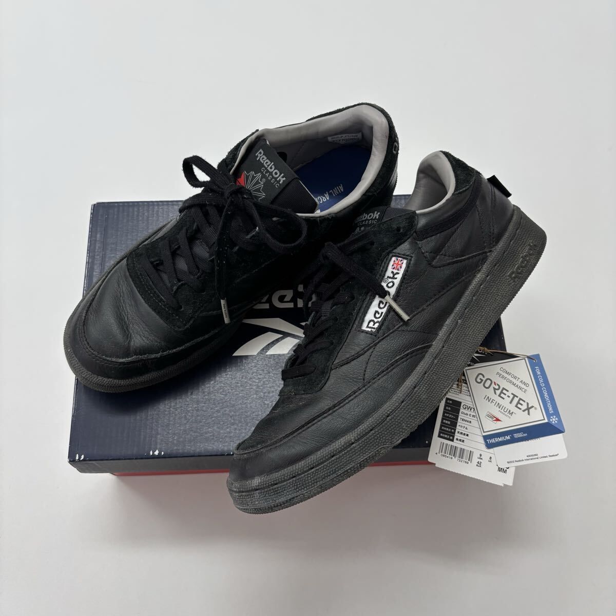 VAINL ARCHIVE ヴァイナル アーカイブ x REEBOK リーボック CLUB C 85 