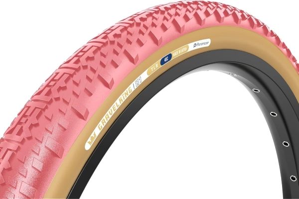 新品・2営業日で発送】パナレーサー GRAVELKING X1 700X45C サクラ／茶