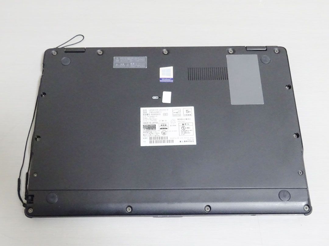 ノートPC FUJITSU TYPE-C タッチパネル 2in1 コンパーチブル