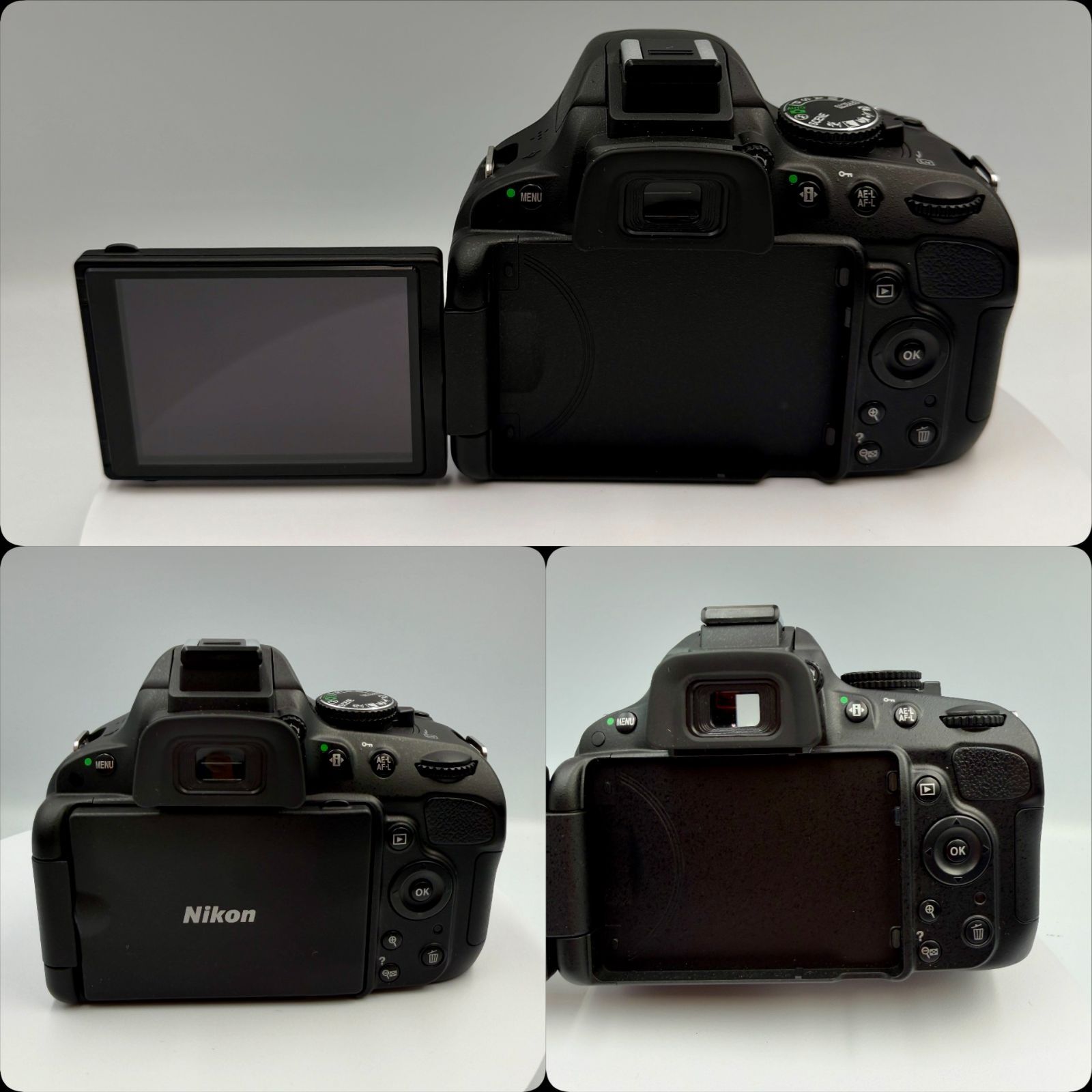 シャッター回数278回】美品 Nikon ニコン D5100 デジタル一眼カメラ AF 