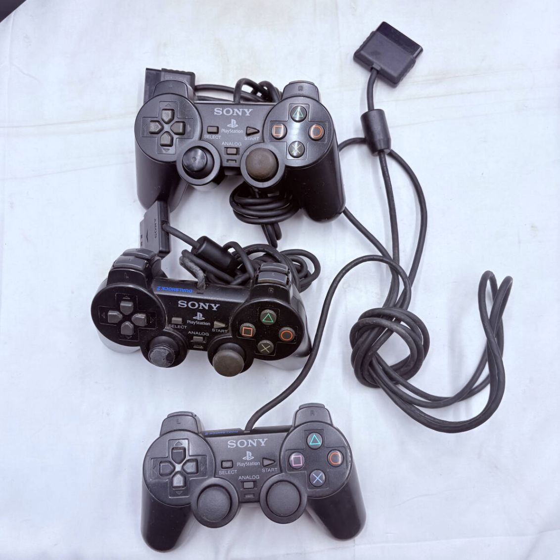 ❗️✨PS2本体3台＋ソフト多数✨❗️】PlayStation2 コントローラー付 