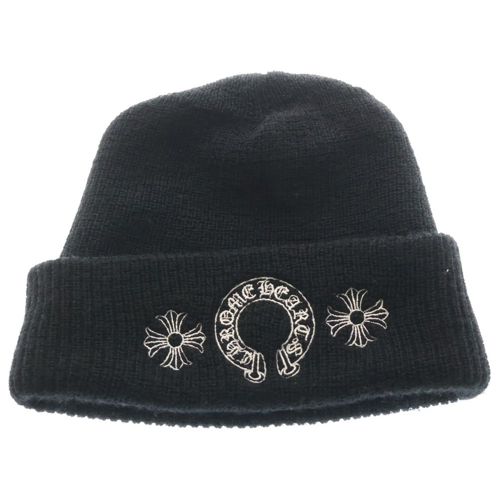 CHROME HEARTS (クロムハーツ) WOOL WATCH CAP CHプラスホース