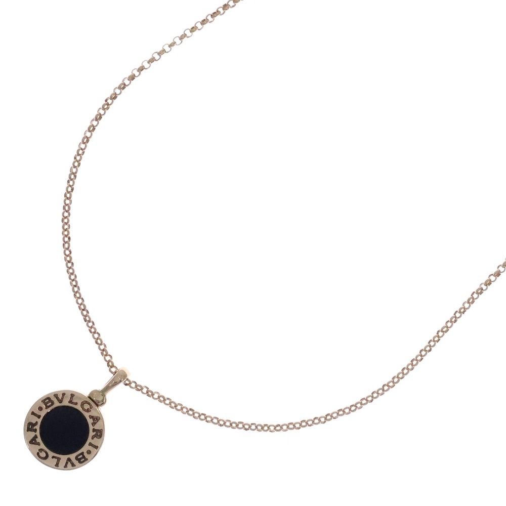 BVLGARI (ブルガリ) ブルガリブルガリ オニキス ネックレス Au750 K18 