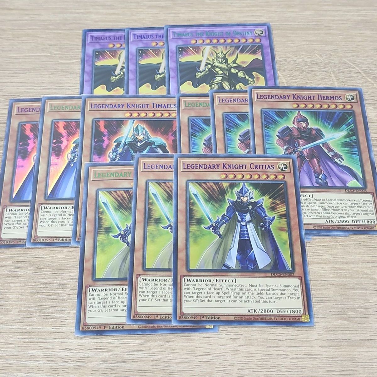 遊戯王 英語版 ティマイオス セット ウルトラ パープル ブルー 