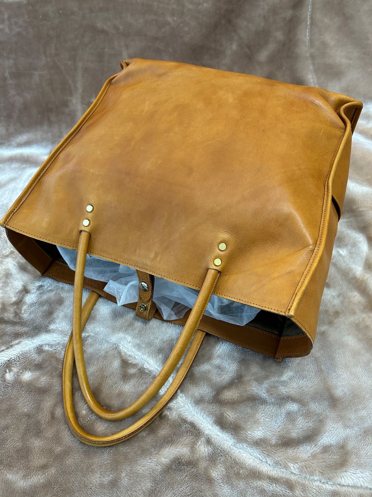 ソメスサドルSOMES SADDLEトートバッグトートバックカバン鞄ブラウン 