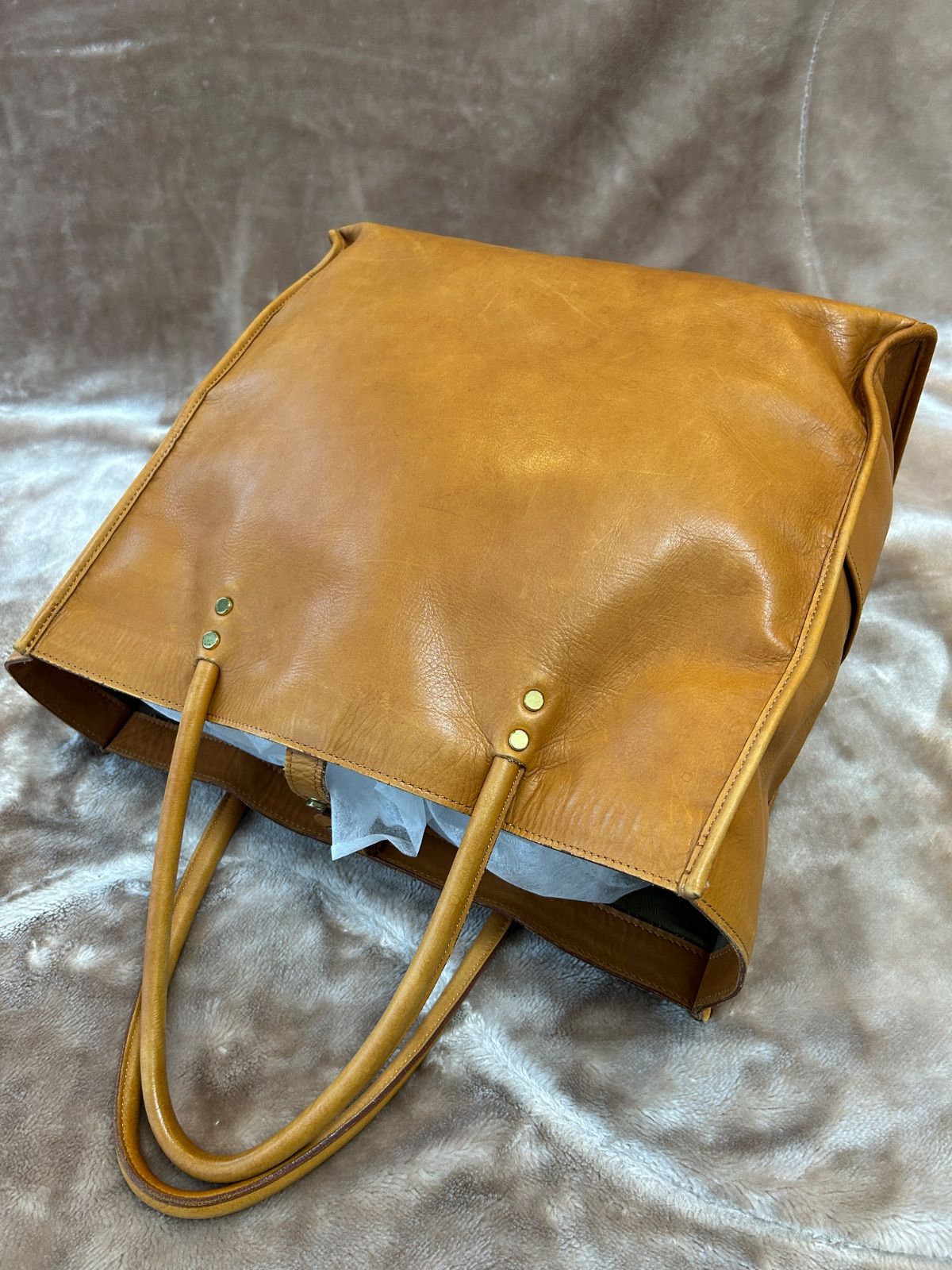 ソメスサドルSOMES SADDLEトートバッグトートバックカバン鞄ブラウン 