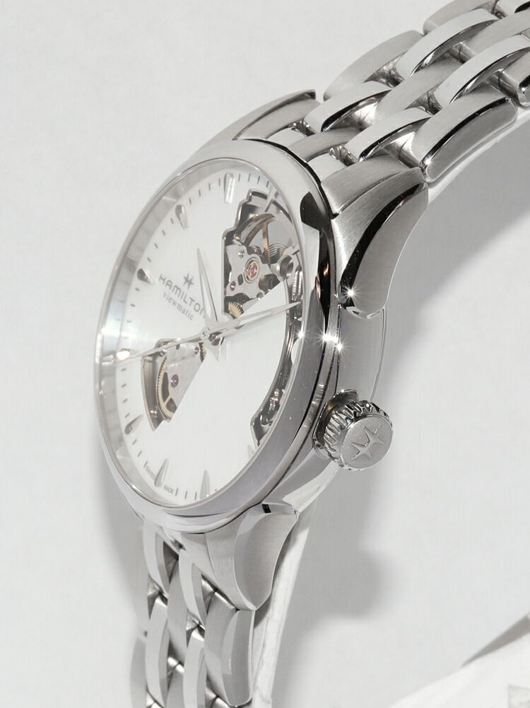  ハミルトン ジャズマスター オープンハート H32215190 H322150 メンズ 高級感 自動巻き時計 腕時計(アナログ)