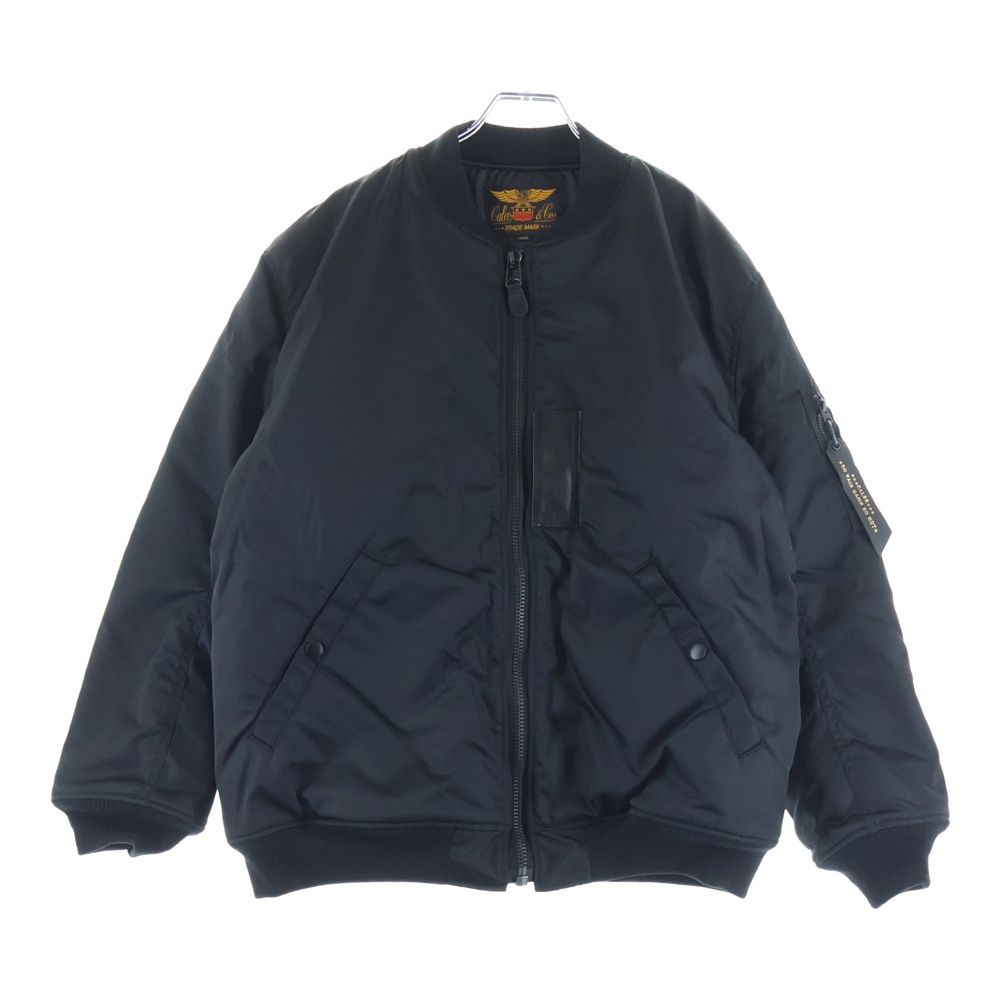 CALEE (キャリー) MA-1 Type jacket ジップアップナイロンジャケット 