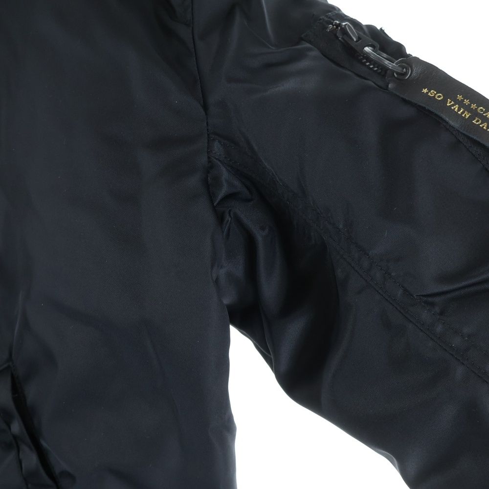 CALEE (キャリー) MA-1 Type jacket ジップアップナイロンジャケット 