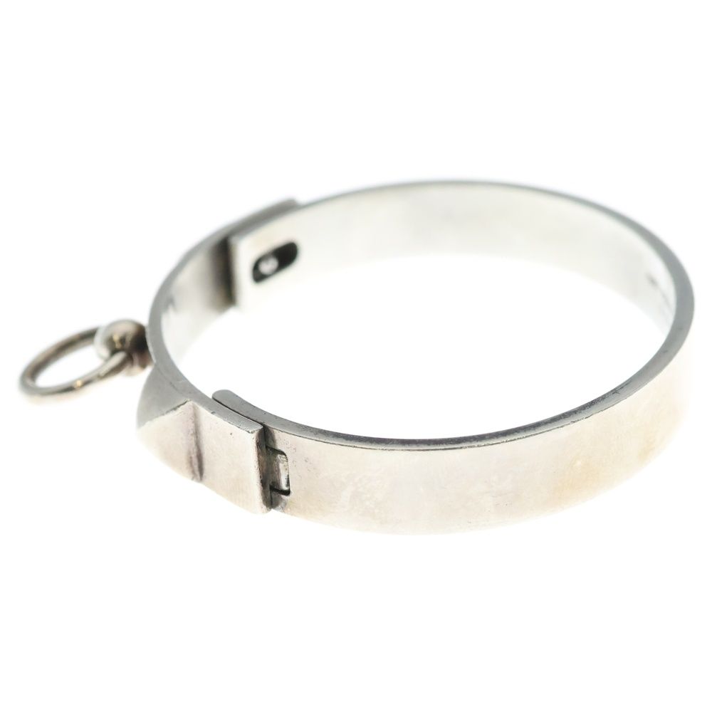 エルメス　ホワイトバングル HERMES (エルメス) Collier de chien bangle コリエドシアン バングル