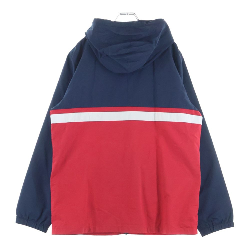 【最終値下げ】Stussy ナイロンジャケット M ネイビー/レッド STUSSY (ステューシー) 90s OLD NYLON ZIP UP JACKET ナイロン ジップ