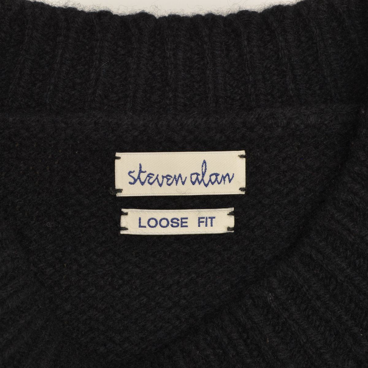 Stevenalan】8113-104-0331 HAMILTON CREW NECK KNIT-LOOSE長袖ニット 