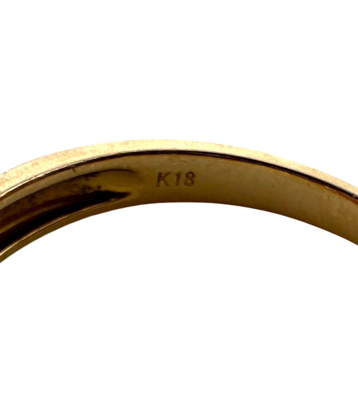 K18デザインリング 3.6g 24号 レディース アクセサリー ジュエリー 指輪【中古】 USED-AB【9304】 K18デザインリング 3.6g 24号 レディース アクセサリー ジュエリー 指輪【中古】 USED-AB【9304】