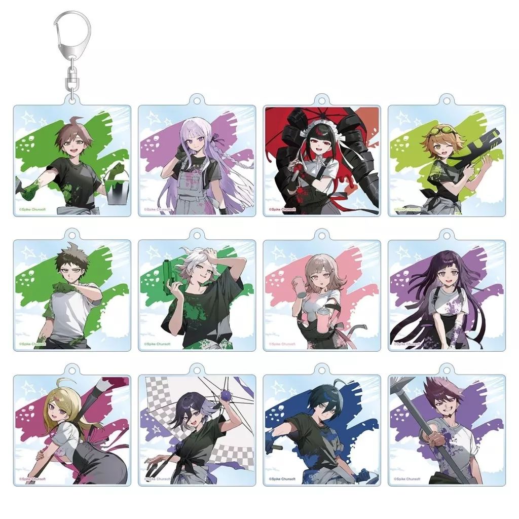 新品】キーホルダー 【BOX】ダンガンロンパシリーズ さくしゃ2さん