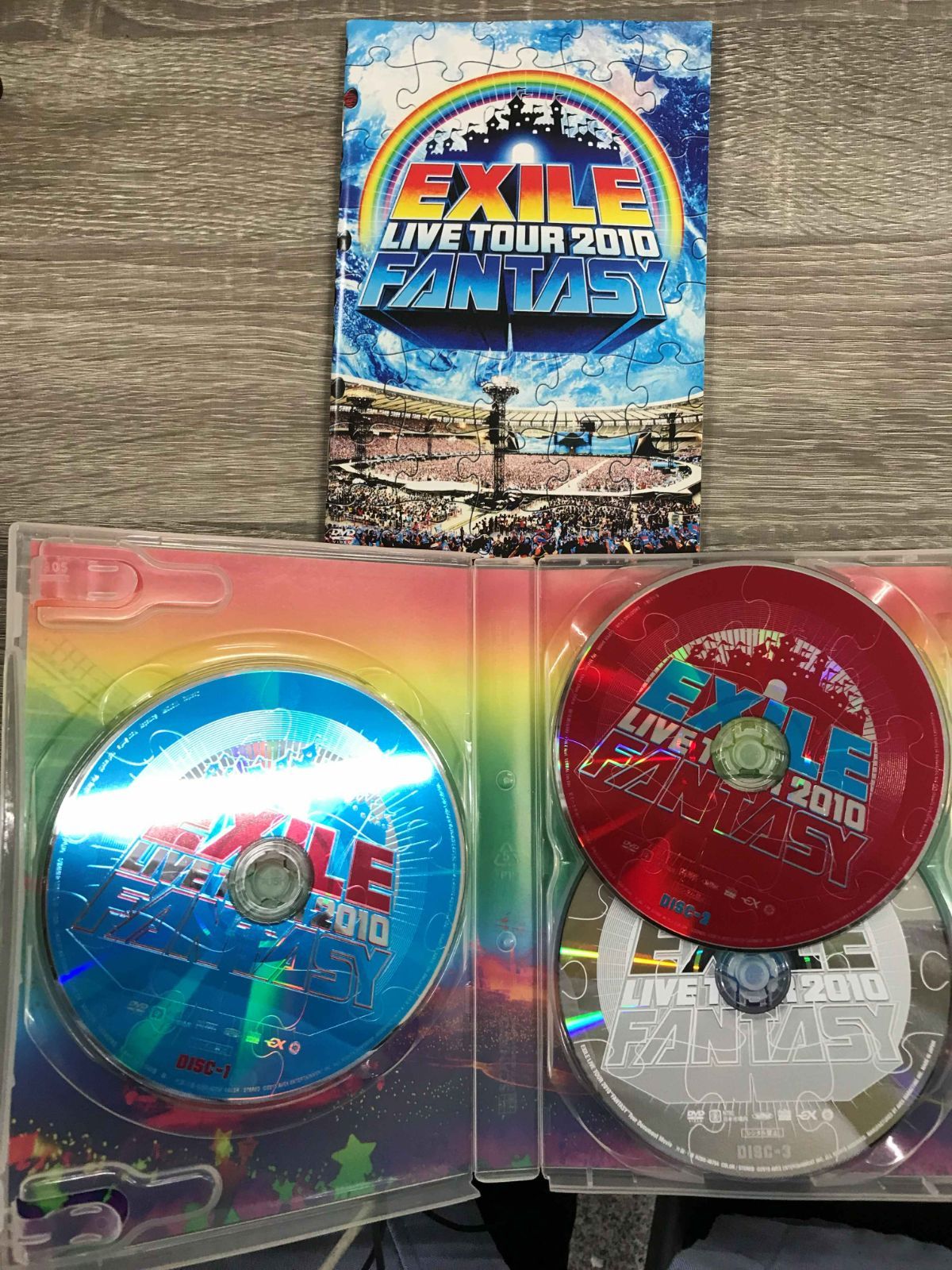 DEEP SYMPHONIC CONCERT 2010 サイン入り EXILE EXILE LIVE TOUR 2010 FANTASY 初回限定版 T-D1371 - メルカリ