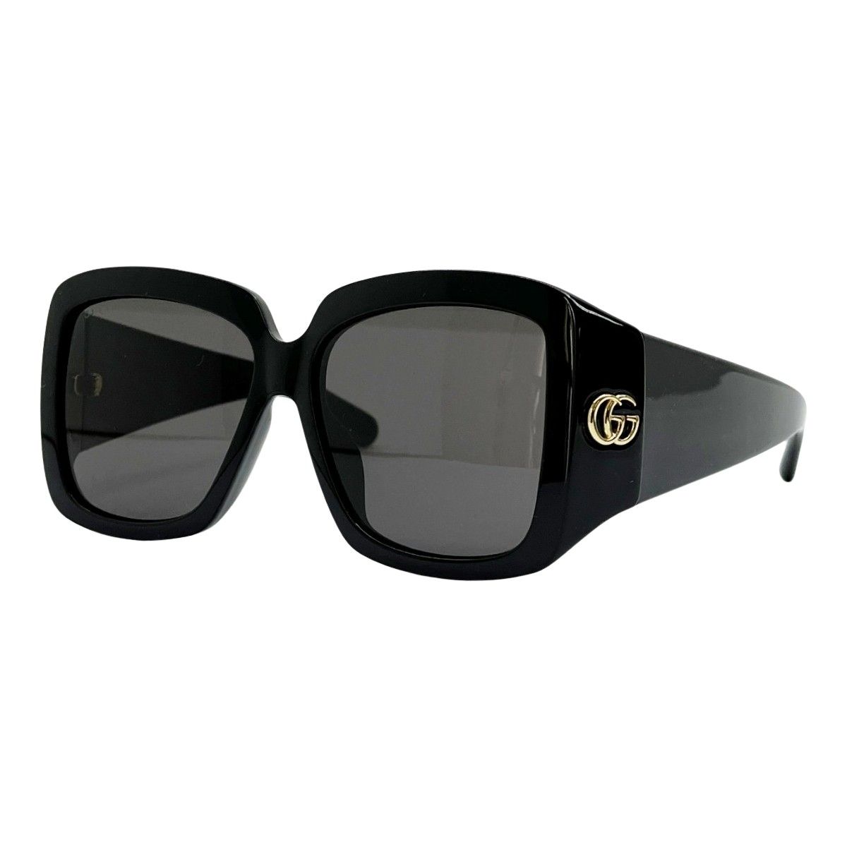 GUCCI グッチ スクエアフレーム サングラス キズ有り GG1402SA 001 55 