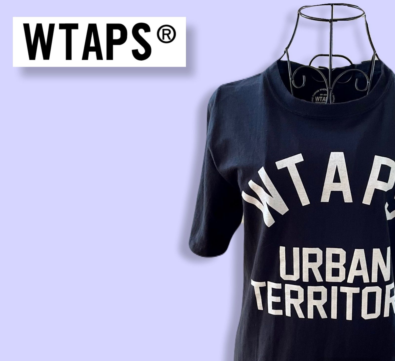 WTAPS ブラック Tシャツ サイズ1 【公式通販】