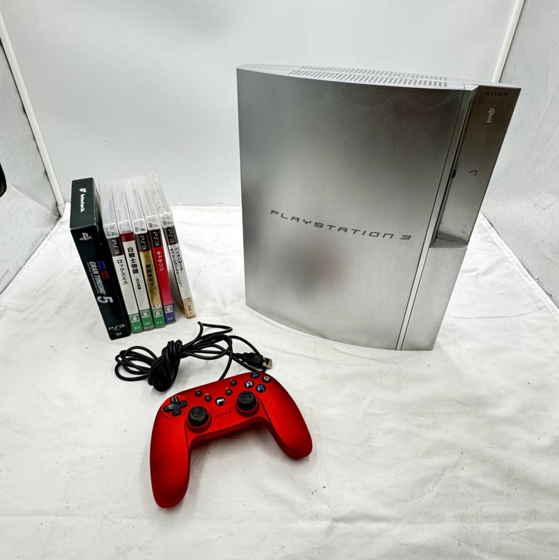 ❗️✨PS3本体＋人気ソフトセット✨❗️】SONY CECHH00 ジャンク?GT5 