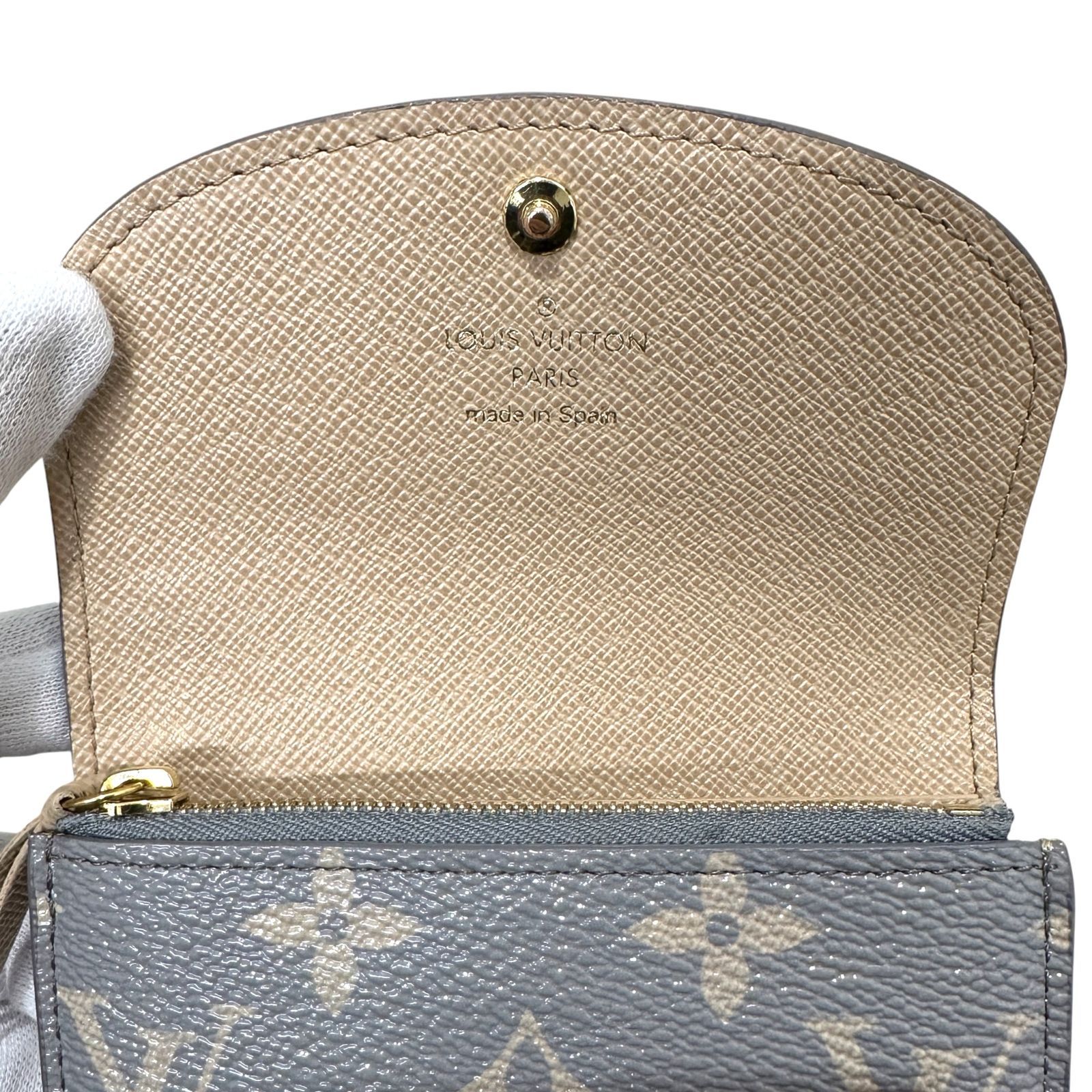 Louis Vuitton】ルイ・ヴィトン M12367 ポルトモネ ロザリ モノグラム