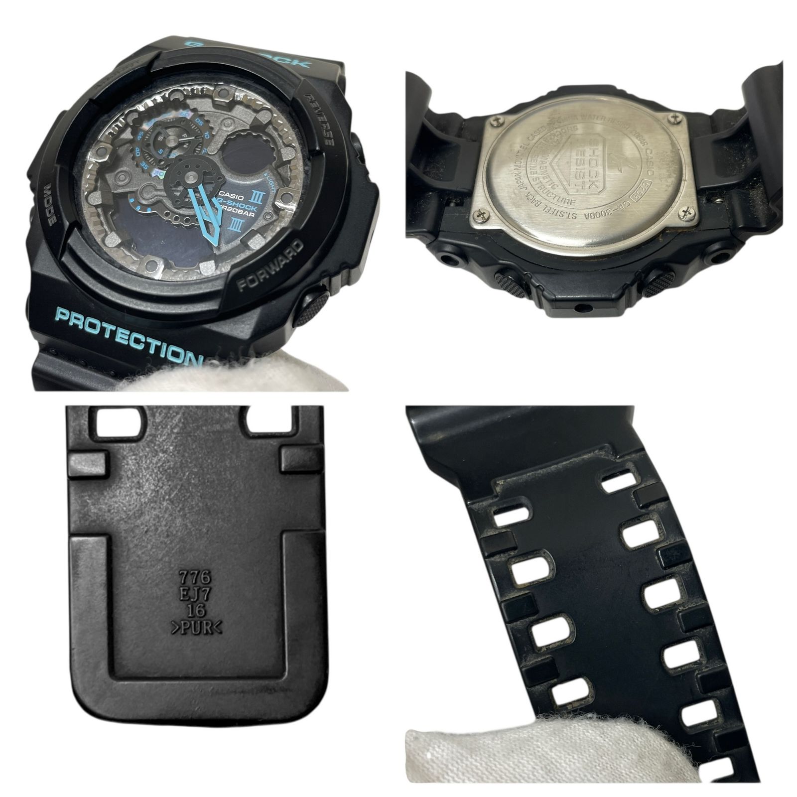 CASIO (カシオ) G-SHOCK Gショック アナログ デジタル腕時計 GA-300BA 