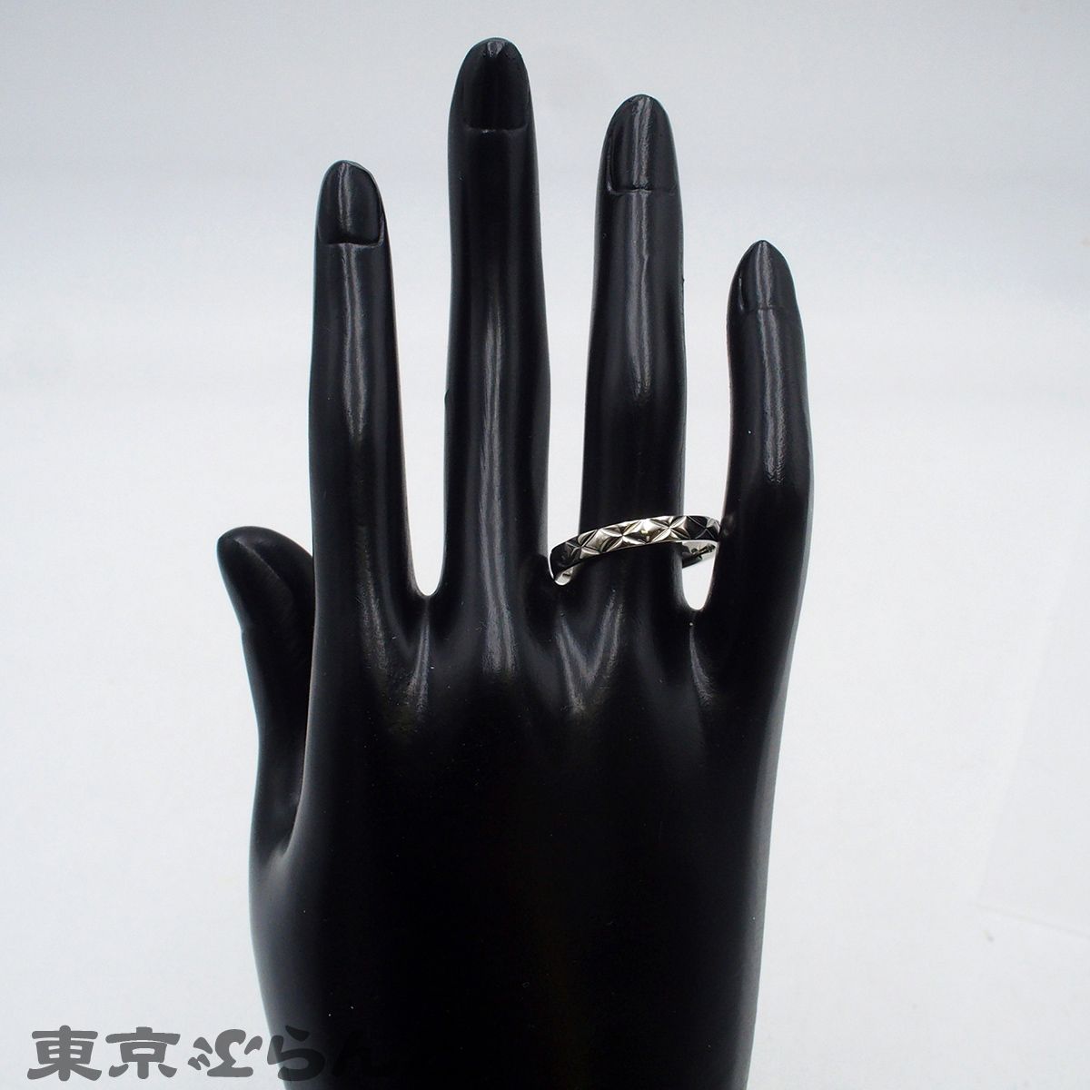 シャネル CHANEL マトラッセ プラチナ Pt950 22.5号相当 64 リング