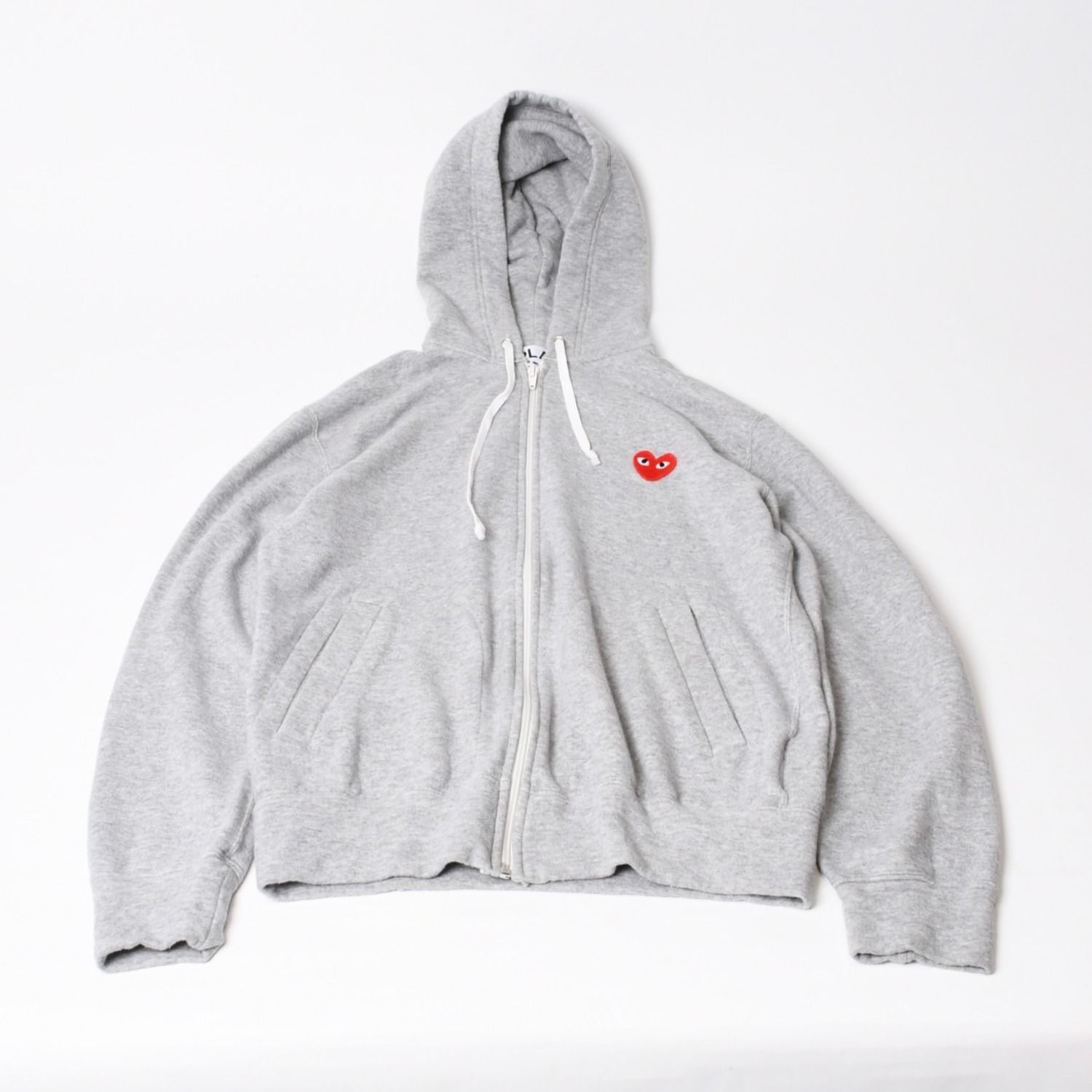 PLAY COMME des GARCONS コムデギャルソン ジップアップパーカー 