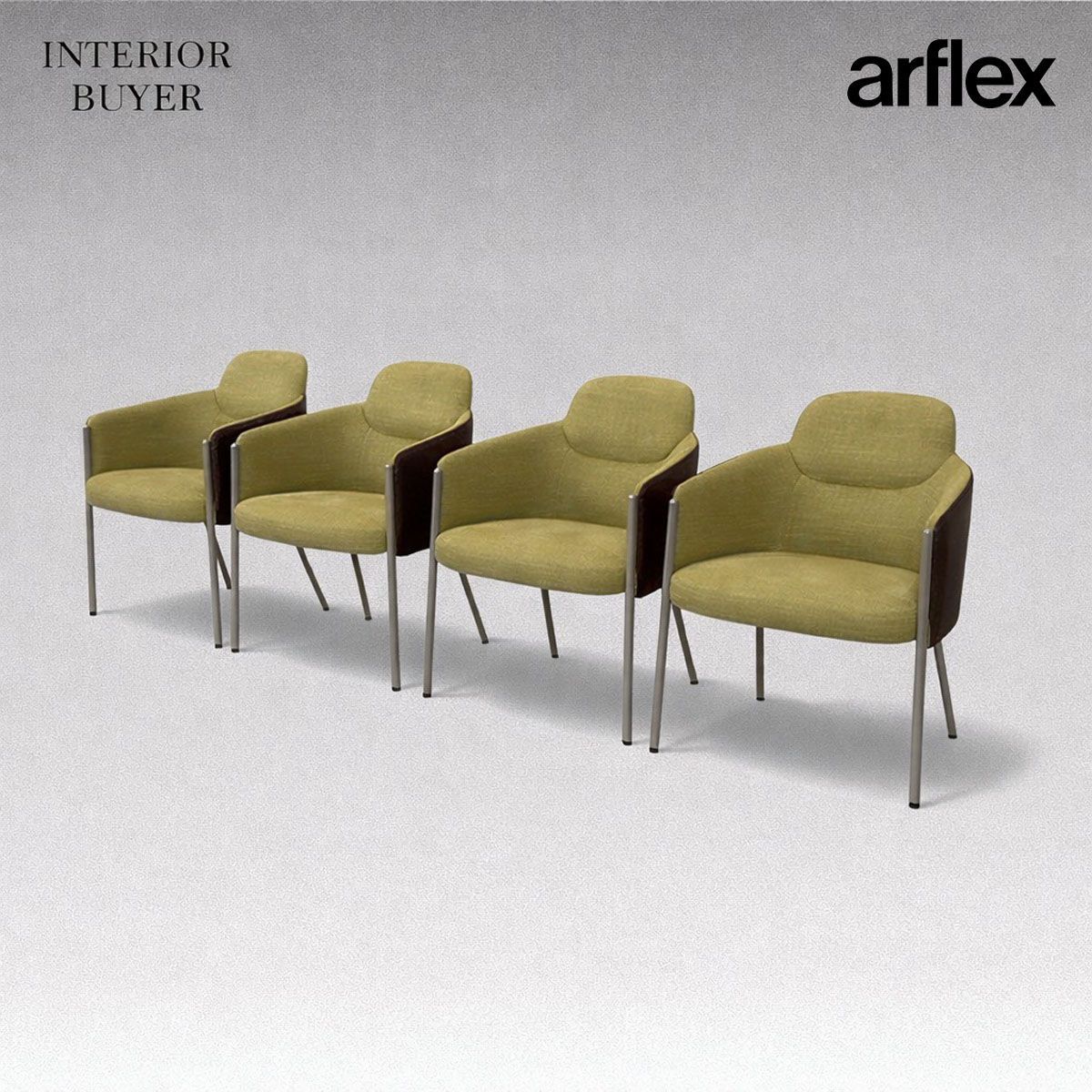 arflex アルフレックス KAIA カイア ダイニングチェア 4脚セット 