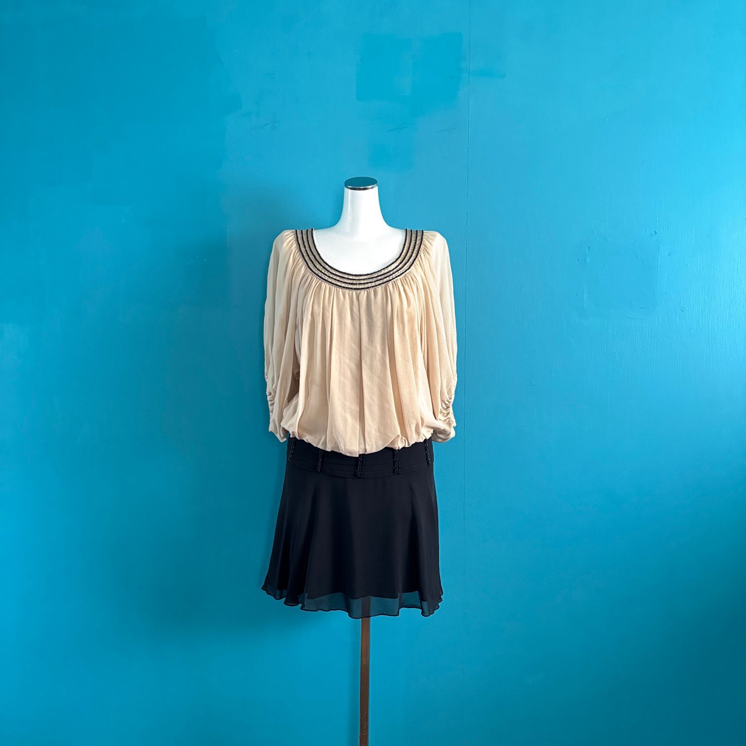 1713 GRACE CONTINENTAL グレースコンチネンタル シルクドレス 
