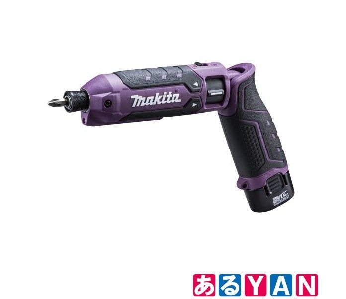 (新品 未使用)【限定色】マキタ 充電式ペンインパクトドライバ 7.2V 1.5Ah TD023DHXAP オーセンティックパープル（バッテリ・充電器・ケース付）0197050019660