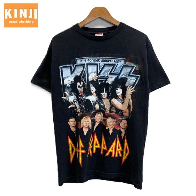 KISS 2012 ツアーTシャツ Lサイズ alstyle 中古】 ALSTYLE KISS バンT Tシャツ 半袖 カットソー トップス クルー