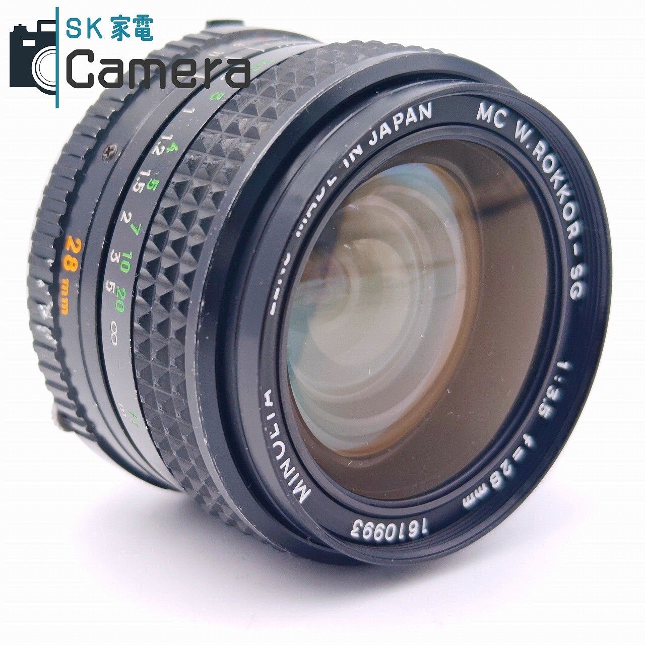 中古】 MINOLTA MC W.ROKKOR-SG 28mm F3.5 ミノルタ - メルカリ